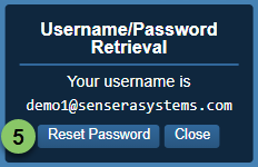 SiteCloud Password Retrieval