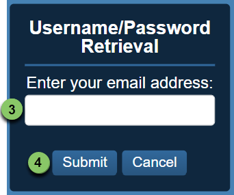 SiteCloud Password Retrieval
