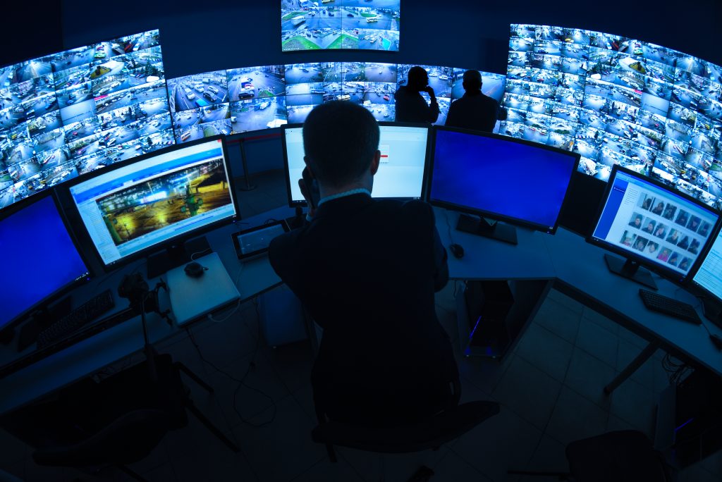 Monitored Surveillance Cameras